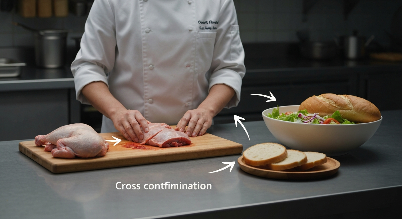 Cross Contamination Has Occurred When