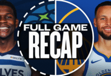 Golden State Warriors vs Timberwolves Match Player Stats