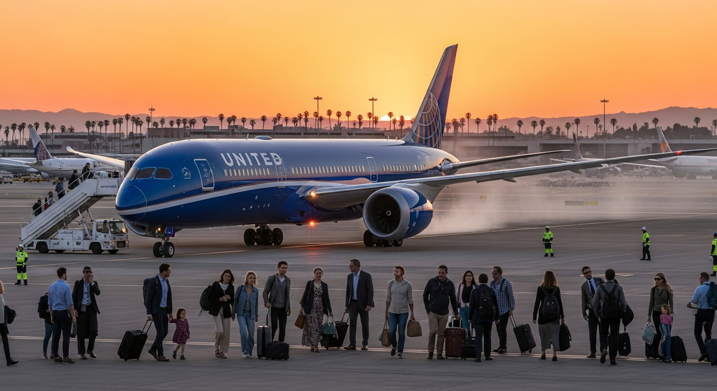 United Airlines flights