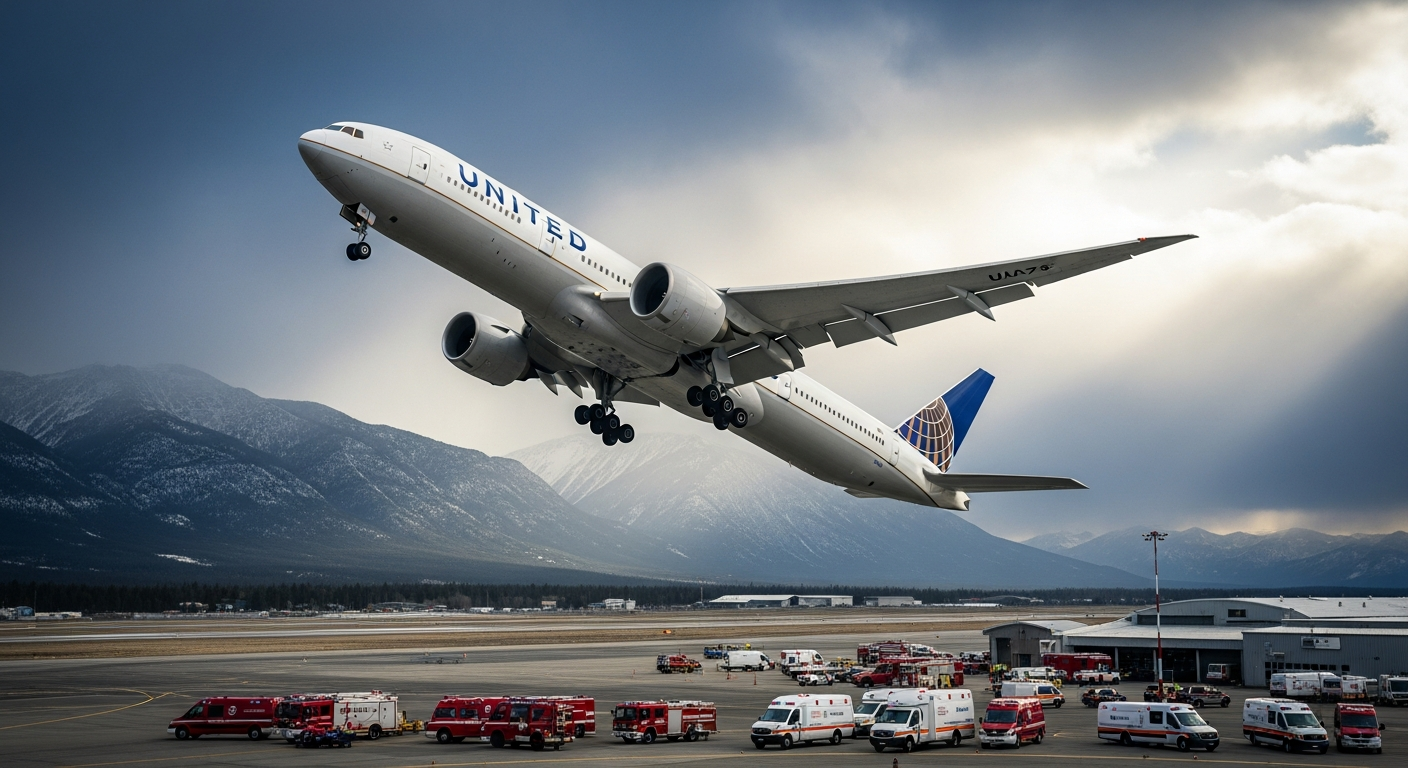 United Airlines Flight UA770 Emergency Diversion Status