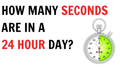 How many seconds in a day