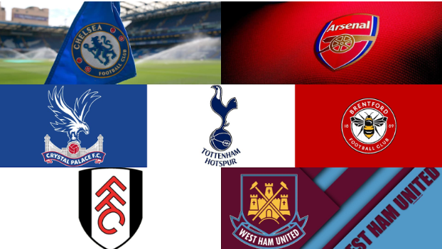 london premier league teams