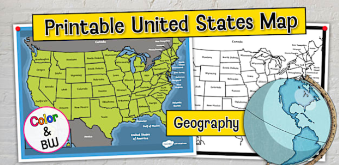 map of the United States