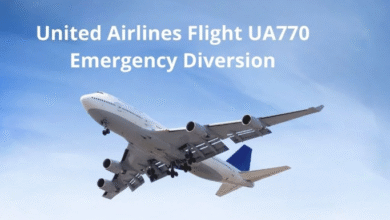United Airlines flight UA770 emergency diversion