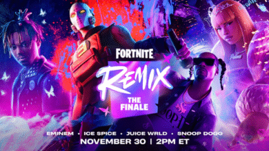 When is the Fortnite live event