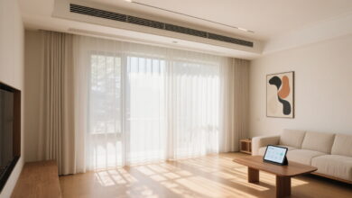 Custom Ceiling Track Design in KYOK Electric Curtain Installation Case