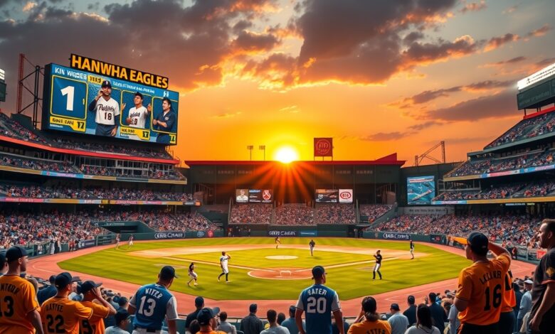 Hanwha Eagles vs Kia Tigers Match Player Stats